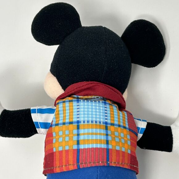 Mickey Mouse Cast Member Plush Stuffed Animal Walt Disney World Disneyland 10" - Picture 6 of 7